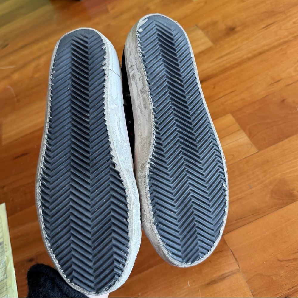 Golden Goose Slide High-Top Sneakers in Black Suede - Picture 7 of 10